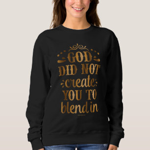 Sweatshirt Verset biblique chrétien religieux ecclésiastique