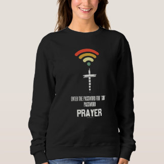 Sweatshirt Verset biblique chrétien religieux église pieux 1