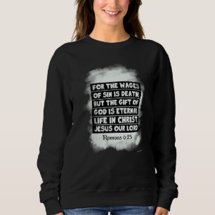 Sweatshirt Verset Biblique Église Chrétienne Dieu Jésus Relig