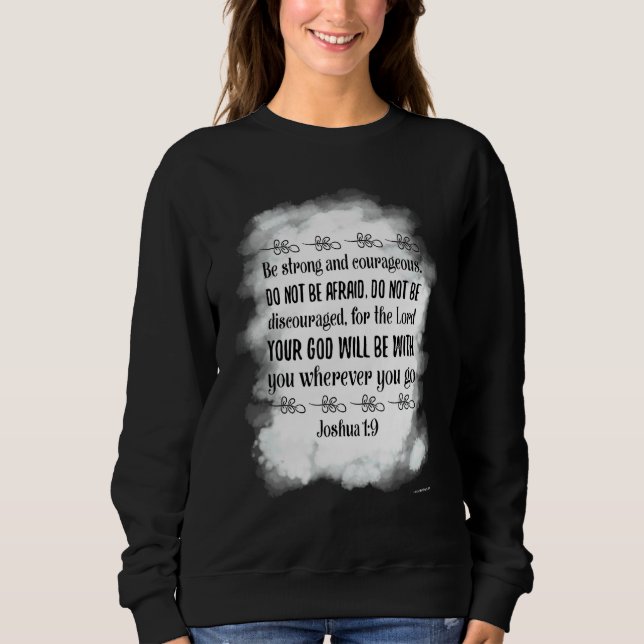 Sweatshirt Verset biblique Église chrétienne Dieu Jésus Relig (Devant)