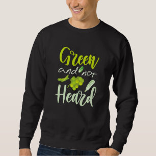 Sweatshirt Vert Et Pas Entendu