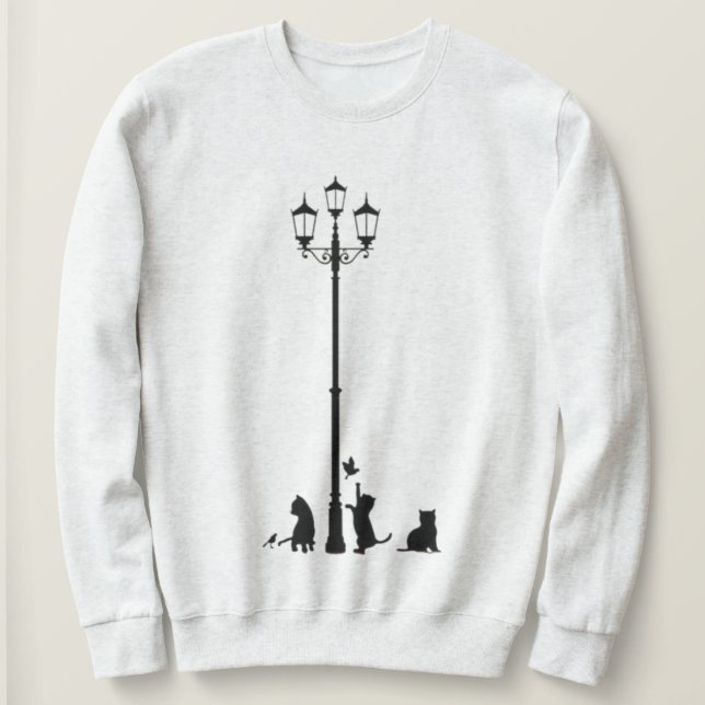 Sweatshirt Veste à capuche Love Cats – Style mignon et confor (Design devant)