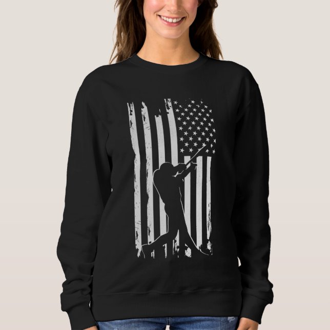 Sweatshirt Vêtement de baseball américain - Baseball (Devant)