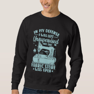 Sweatshirt Vêtements à coudre Drôle Fabric Artisanat à coudre