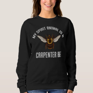 Sweatshirt Vêtements d'abeille charpentier Superbes abeilles 