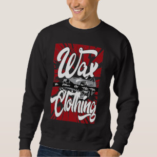 Sweatshirt Vêtements de cire vieux hip hop de l'école