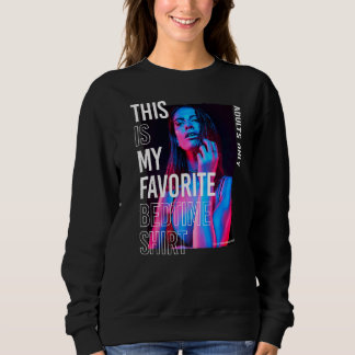 Sweatshirt Vêtements De Dormir Hommes Ceci Est Mon Favori Du