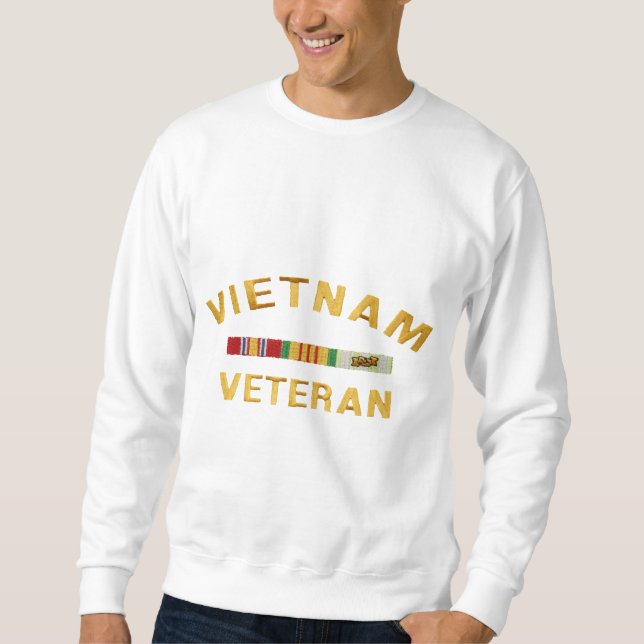 SWEATSHIRT VÊTEMENTS DE FÊTE DES PÈRES VÉTÉRAN VIETNAM (Devant)