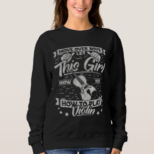Sweatshirt Vêtements de joueur de violon Instrument pour musi
