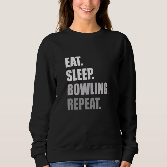 Sweatshirt Vêtements de quilles - Bowling (Devant)