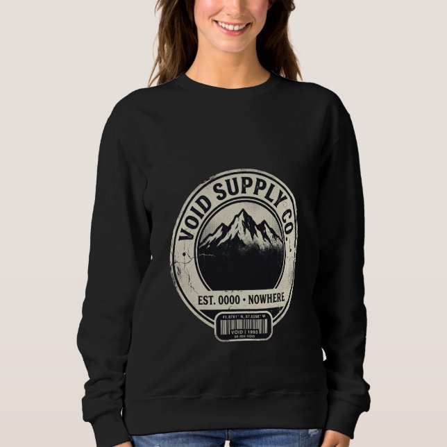Sweatshirt Vêtements de rue de Void Supply Co Logo Extérieur  (Devant)