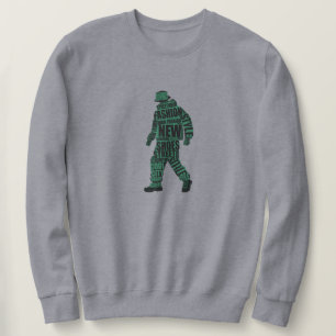 Sweatshirt Vêtements de rue graphiques audacieux pour la géné