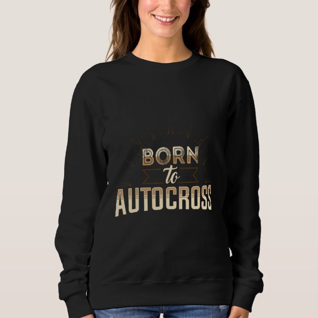Sweatshirt Vêtements de sport automobile de course automobile (Devant)