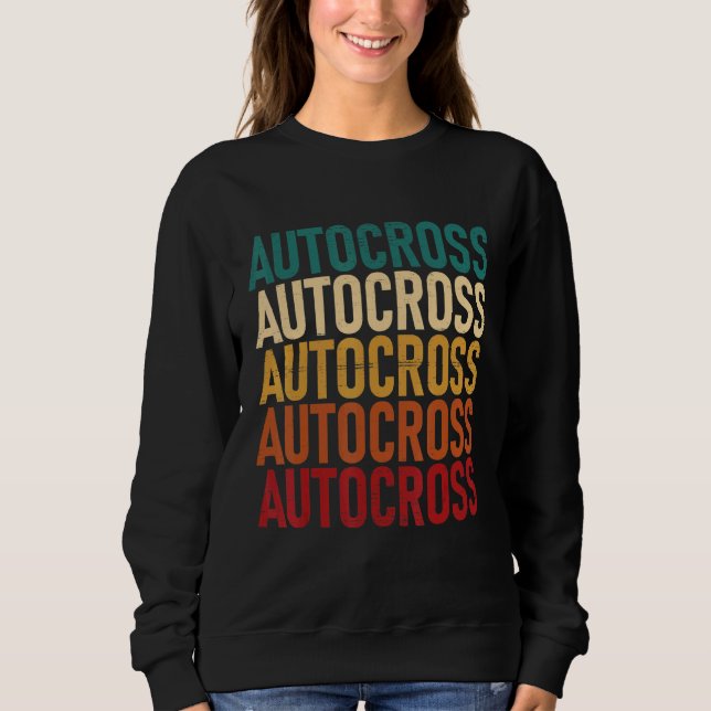 Sweatshirt Vêtements de sport automobile de course automobile (Devant)