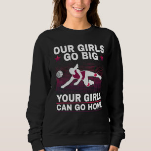 Sweatshirt Vêtements De Volley-Ball Pour Filles Ados Joueuses