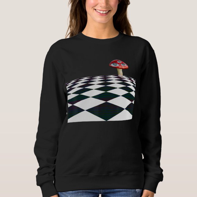 Sweatshirt Vêtements Dreamcore Weirdcore Che champignon esthé (Devant)