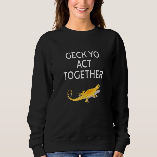Sweatshirt Vêtements Geck Yo Act Ensemble (Devant)