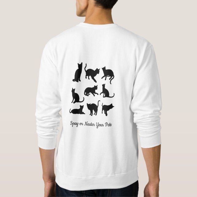Sweatshirt Vêtements Homme (Dos)
