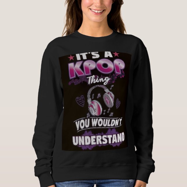 Sweatshirt Vêtements K-Pop pour femmes  (Devant)
