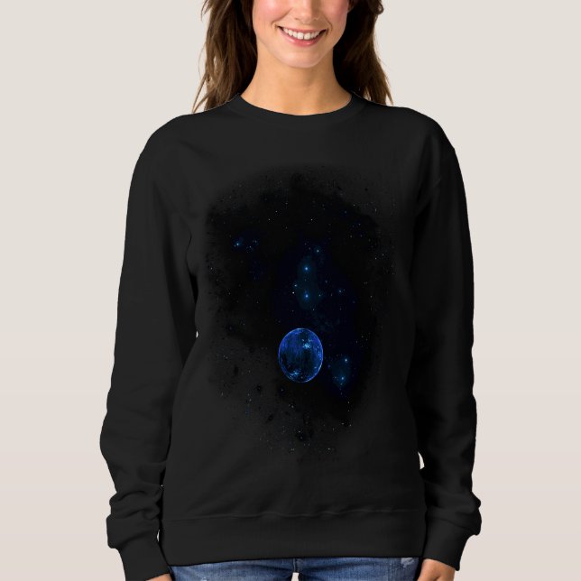 Sweatshirt Vêtements Lonely Planet Système Solaire (Devant)