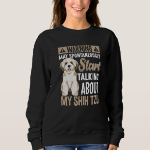 Sweatshirt Vêtements pour chien Shih Tzu pour propriétaire de