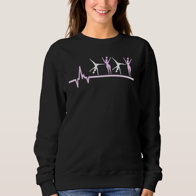 Sweatshirt Vêtements Pour Filles Gymnastique Carrosserie H (Devant)