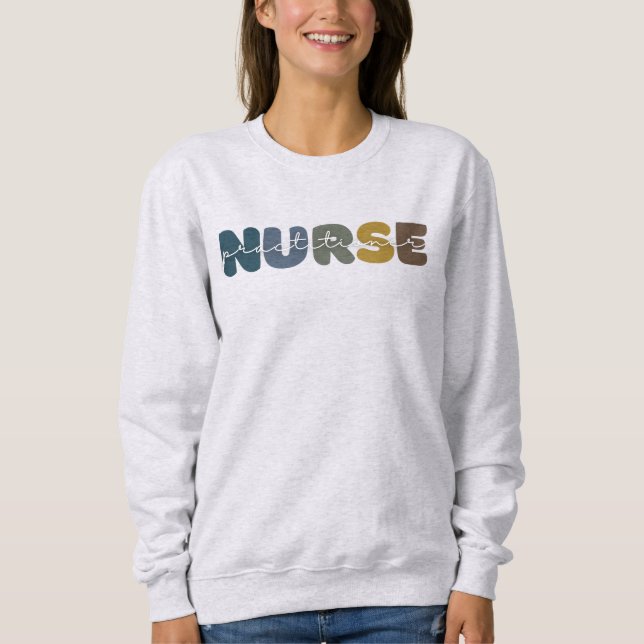 Sweatshirt Vêtements pour infirmière praticienne NP  (Devant)