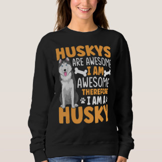 Sweatshirt Vêtements Sibériens Husky Chig Pour Propriétaire H