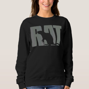 Sweatshirt Vêtements Souris Rat Rat Animal Rat