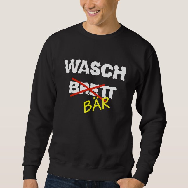 Sweatshirt Vêtements Wasch Brett Bar (Devant)