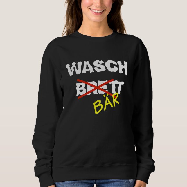 Sweatshirt Vêtements Wasch Brett Bar (Devant)