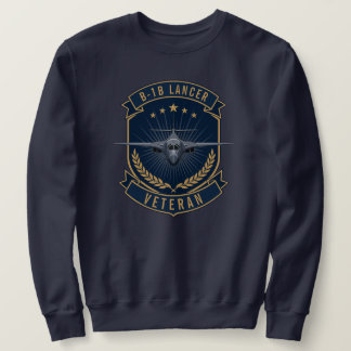 Sweatshirt Vétéran Avion de Bombardement Militaire B-1B Lance