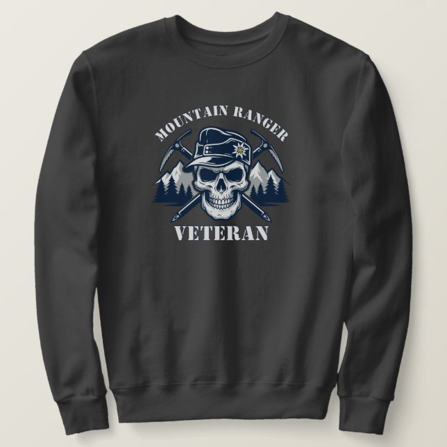Sweatshirt Vétéran de la Brigade de Montagne (Design devant)