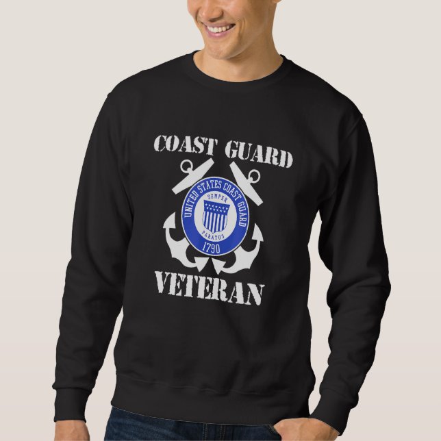 Sweatshirt Vétéran de la Garde côtière (Devant)