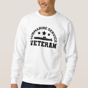 Sweatshirt Vétéran du service sous-marin - Conception militai
