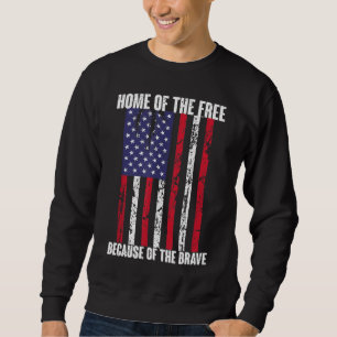 Sweatshirt Vétérinaire Du Drapeau Américain Pour Hommes Femme