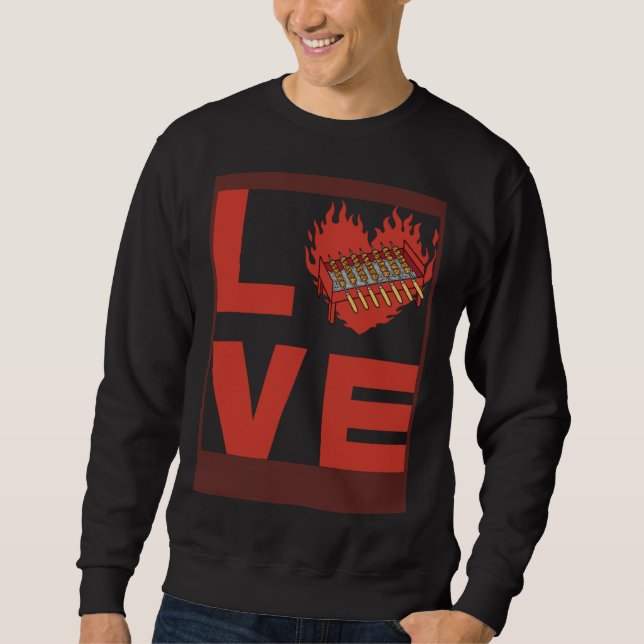 Sweatshirt Viande anti-végane   Citation  1 (Devant)