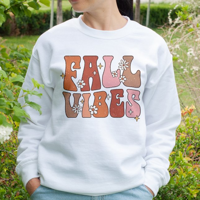 SWEATSHIRT VIBES DE TOMBÉE SUPER DE L'AUTOMNE (Créateur téléchargé)
