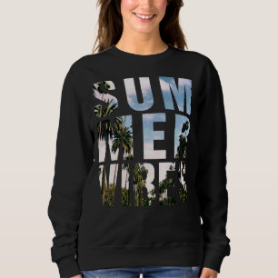 Sweatshirt Vibes D'Été Vacances Positives En Été