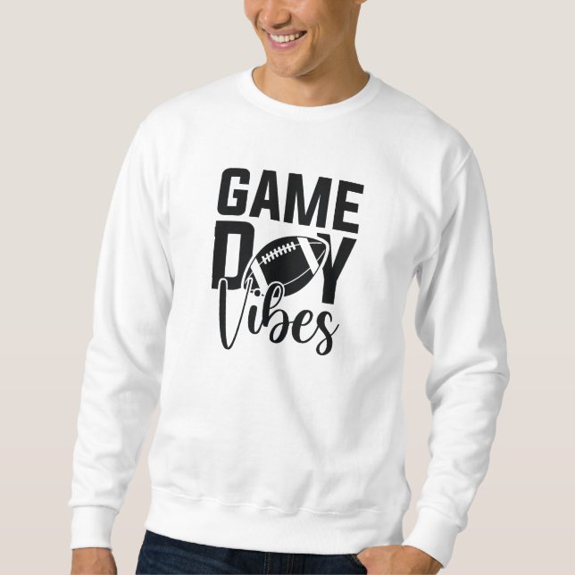 Sweatshirt Vibes du Jour du Jeu (Devant)