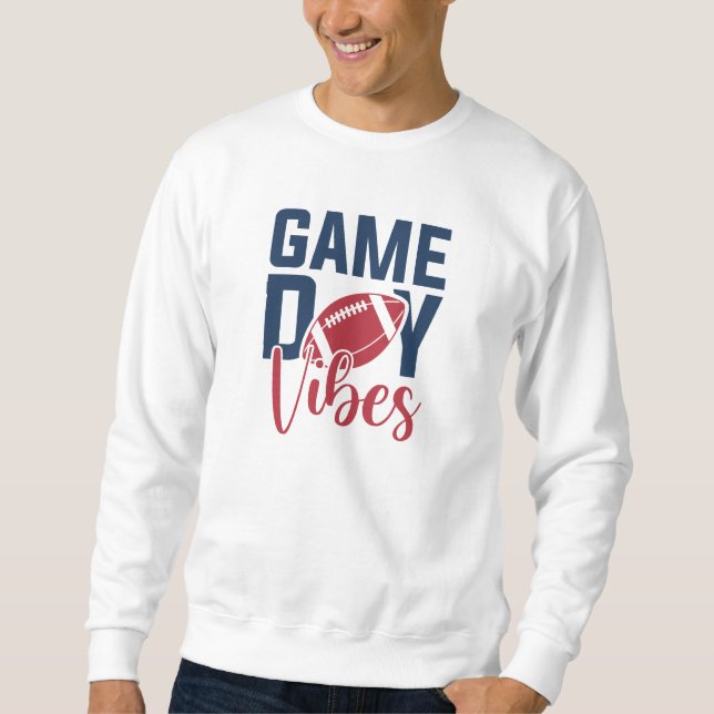 Sweatshirt Vibes du Jour du Jeu (Devant)