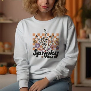 Sweatshirt Vibes Éffrayantes d'Halloween