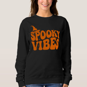 Sweatshirt Vibes éffrayantes, Femmes d'Halloween