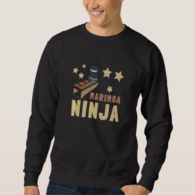 Sweatshirt Vibraphone Mom Marimba Ninja And Mallet Glockenspi (Devant)