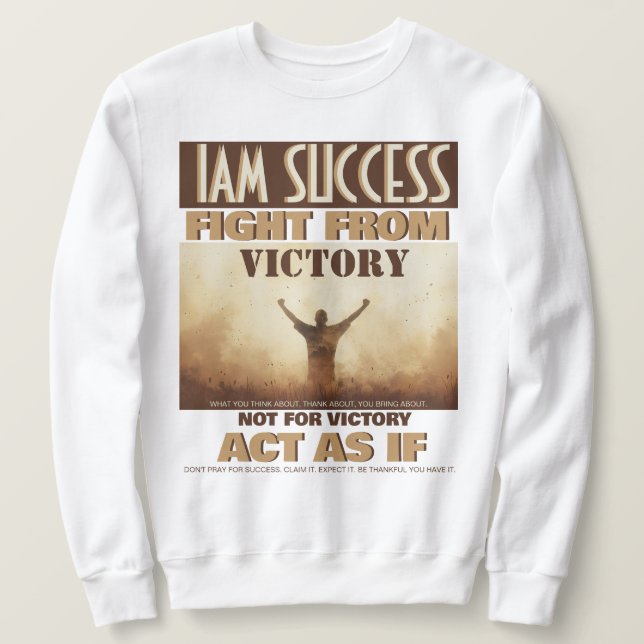SWEATSHIRT VICTOIRE (Design devant)