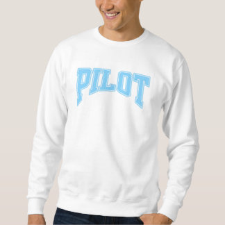 Sweatshirt Vie du pilote - Graphique d'aviation amusant et él