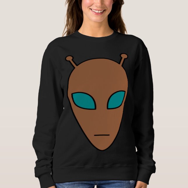 SWEATSHIRT VIE EXTRATERRESTRE (Devant)