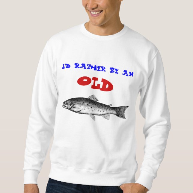 Sweatshirt Vieille truite (Devant)