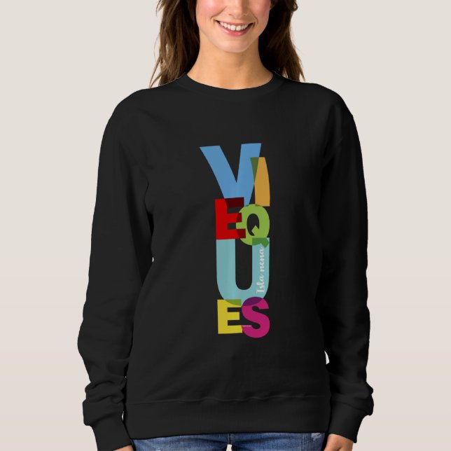 Sweatshirt Vieques Isla Nena (Devant)
