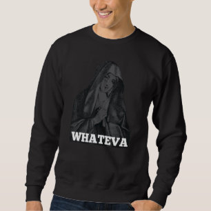 Sweatshirt Vierge Marie Whateva Mère de Jésus Design